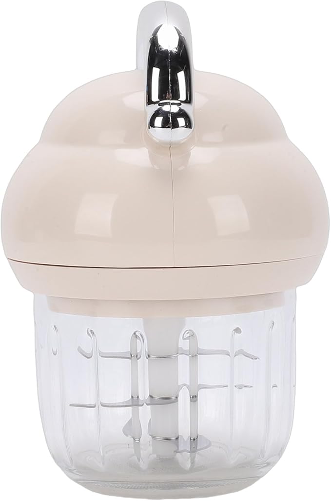 Bewinner Rechargeable Garlic Chopper 350ML | Cordless Electric Food Processor 21000 RPM for Baby Food and Veggies