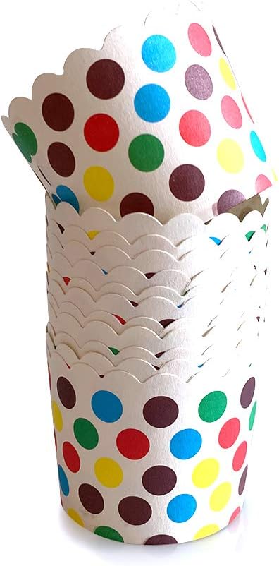 Large Paper Cake Baking Cup Cupcake Muffin Cases diameter 6cm,Set of 100