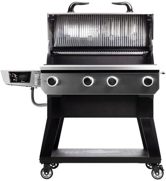recteq X-Fire Pro 825 Wood Pellet Smoker Grill, Wi-Fi Electric Pellet Grills, Dual Cooking Modes for Hot and Fast + Low and Slow Cooking, Smoke, Sear, & More