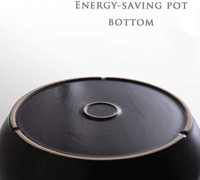 Ceramic Casserole Stockpot, Clay Pot for Cooking, Casserole Dishes Pot Casserole with Lid for Ceramic Pot Stew Pot Home Soup Pot Chicken Steamer Pot Healthy Stew Pot Dinner, Kitchen (Size : 6L) ()