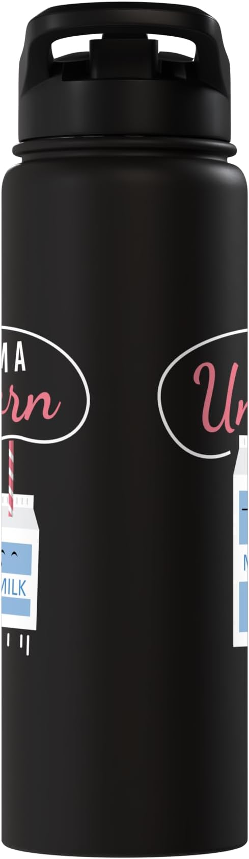 I Am A Unicorn I Milk Funny Funny Milk Carton Fun Unicorn Stainless Steel Insulated Water Bottle