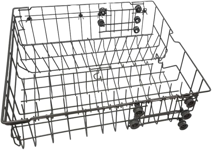 DD82-01385B A/S Middle Dishwasher Rack Replacement for Samsung DW80R2031US, DW80R2031UG, DW80N3030US, DW80N3030UB, DW80N3030UW, DW80M2020US Series– 21.6”x20.8” Upper/Center Dishrack Assembly