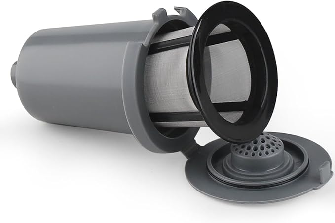 Anbige Replacement Parts 2pcs Grey Reusable Filter Cup, Compatible with Cuisinart Single Serve Coffee Makers