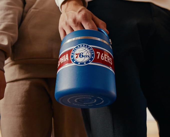 Hydrapeak x NBA Officially Licensed Cleveland Cavaliers 25oz Stainless Steel Vacuum Insulated Thermos Food Jar with Handle, Wide Mouth Leak-Proof Soup Thermos for Adults, 10 Hours Hot & 16 Hours Cold