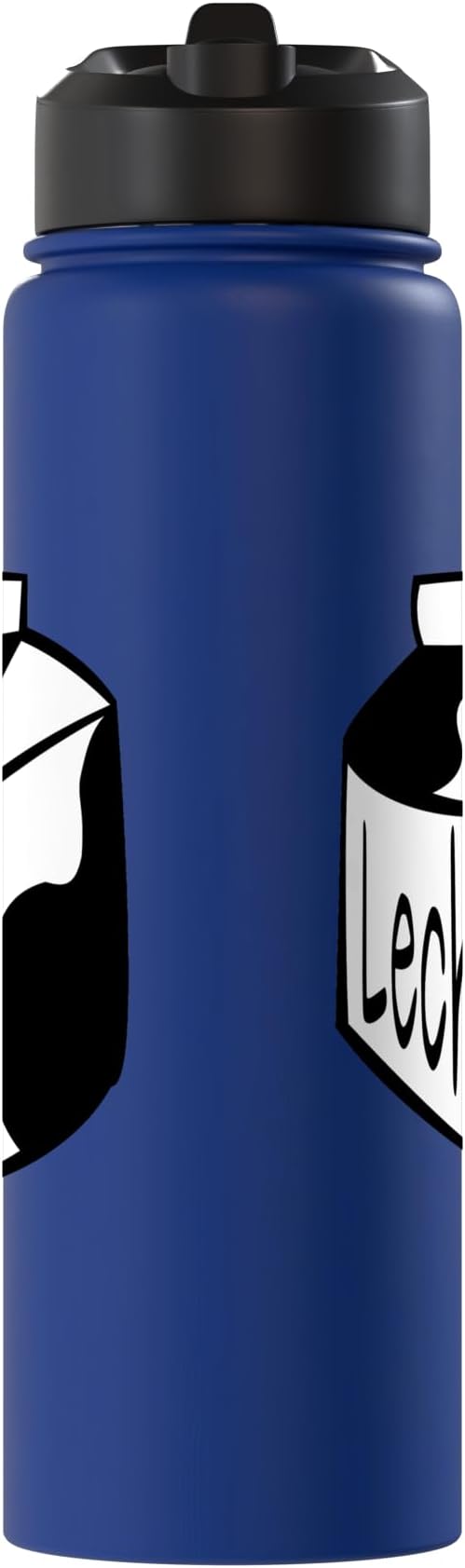 Leche Spanish Milk Carton Dairy Lover Stainless Steel Insulated Water Bottle