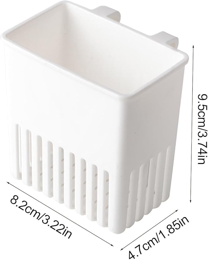Cutlery Drying Rack - Utensil Drainer | Cutlery Drainer for Sink | Drying Rack Holder | Kitchen Drying Basket | Spoon Knife and Fork Storage Basket | Silverware Holder and Cutlery Drainer for Spoons
