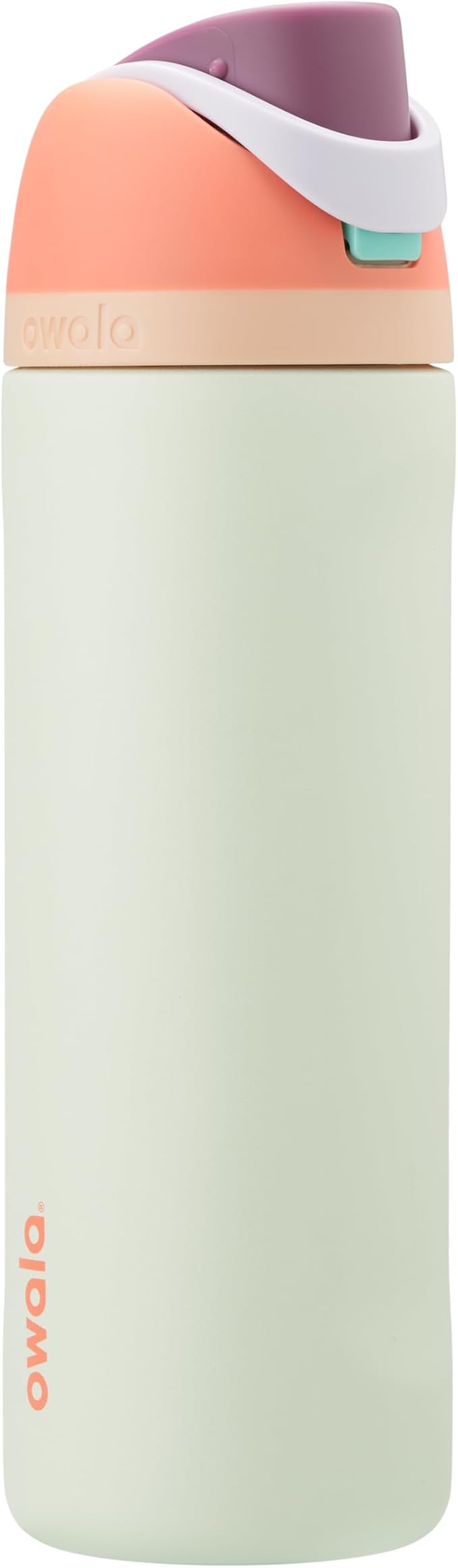 Owala FreeSip Insulated Stainless Steel Water Bottle with Straw for Sports, Travel, and School BPA-Free Sports Water Bottle, 24 oz, Surfs Edge | Insulated, with Straw, for Sports, Travel, and School, BPA-Free