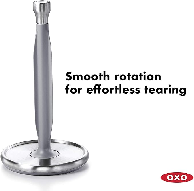 OXO Good Grips Steady Kitchen Paper Towel Holder, 2-Pack
