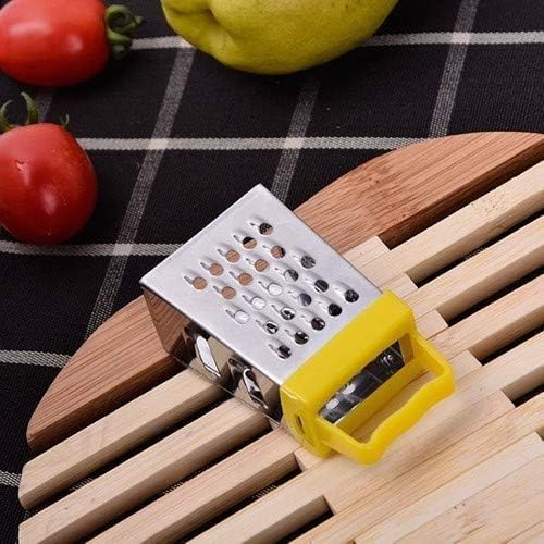 Mini Garlic Grater, Stainless Steel Cheese Ginger Vegetable Spices Small Grater for Kitchen