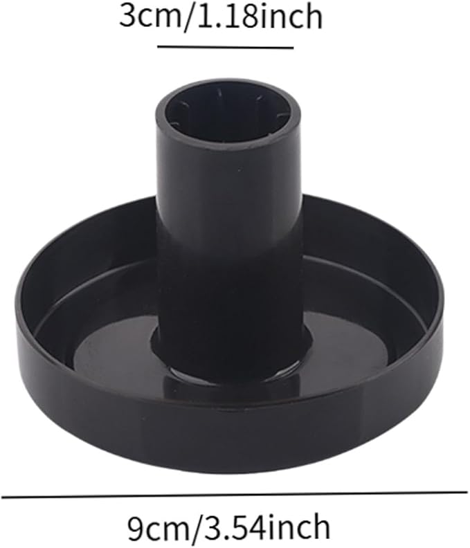 Upper Bowl Lid Siphon Pot Accessory Spare Parts Upper Chamber Cover Siphon Coffee Maker Part for Top, Easy to Clean, 9cm