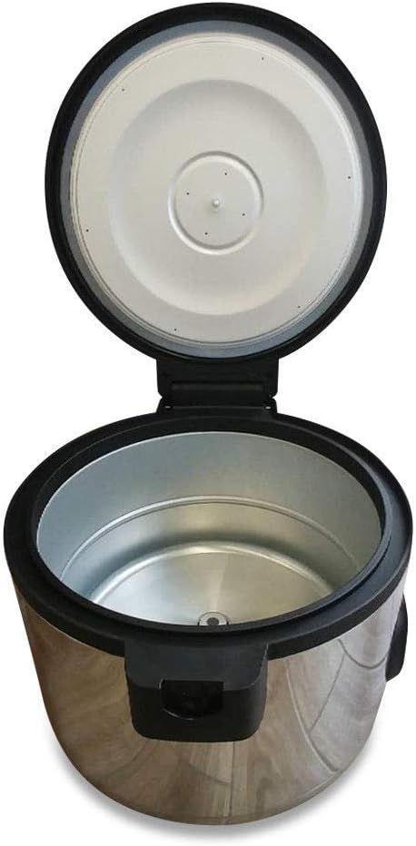 Pantin 110 Cup Cooked (55 Cup Raw) Electric Rice Cooker for Commercial Restaurant Large Capacity - 220V, 2850W (ETL Listed)