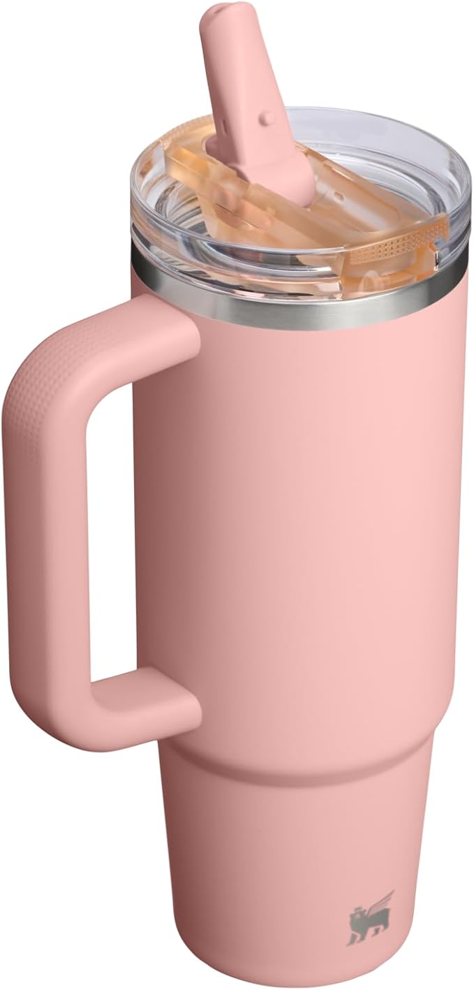 STANLEY Quencher ProTour Flip Straw Tumbler with Leakproof Lid | Built-In Straw & Handle | Cupholder Compatible for Travel | Insulated Stainless Steel Cup | BPA-Free