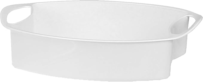 Kalorik Electric Food Steamer with Manual Controls 3-Tier with BPA Free Dishwasher Safe Baskets, 800 Watts and 60-Minute Timer Turbo Steam Feature and Easy Refill, 9-Quarts, White