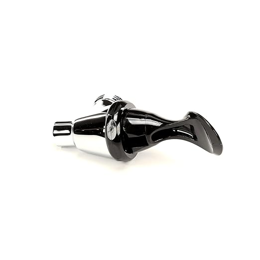 Wilbur Curtis WC-1800-P Faucet, "S" Series Blk Locking 1-1/32-14 UNS Curtis