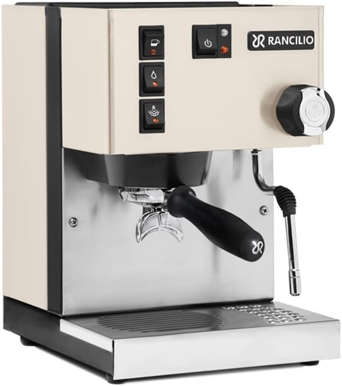 Rancilio Silvia M V6 Espresso Machine (White)