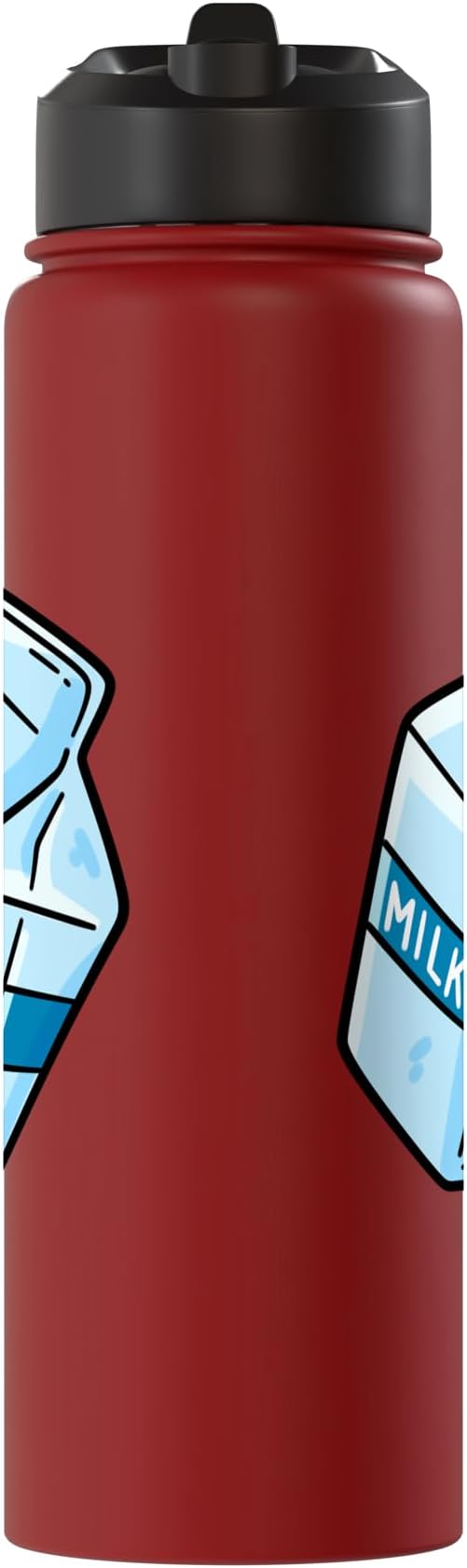 Milk Carton Dairy Lover Stainless Steel Insulated Water Bottle