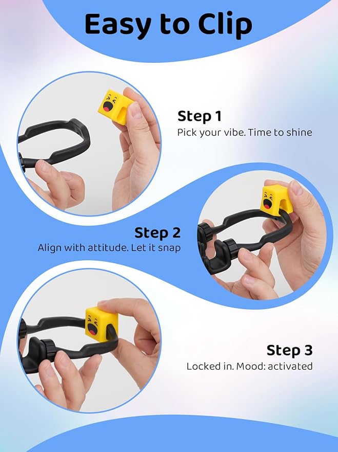 Stocking Stuffers for Teens Boys Girls Men Adults Gifts: Thumbs Up Lazy Phone Stand with Mood Cube Cell Phone Holder for Desk Gifts for Kids Women Teenage Husband Cool Funny Gadgets Christmas Ideas