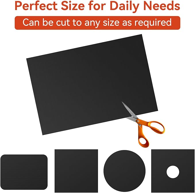 Oven Liners for Bottom of Oven + Silicone Pastry Baking Mat with Measurement