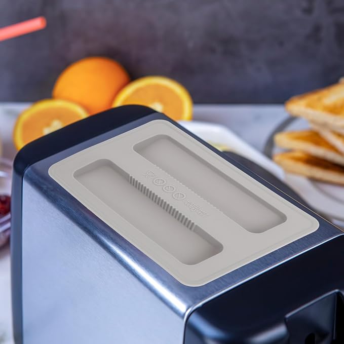 UPKOCH Bread Toaster Protector Upper Cover 6.25X3.93X0.70In 2-Pack Toaster Oven Lid for Home Kitchen Appliance Dust and Debris Guard for Breakfast Maker