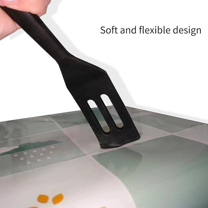 Mini Small Spatula, 2 Pieces Flexible Nonstick Brownie Silicone Tiny Spatula