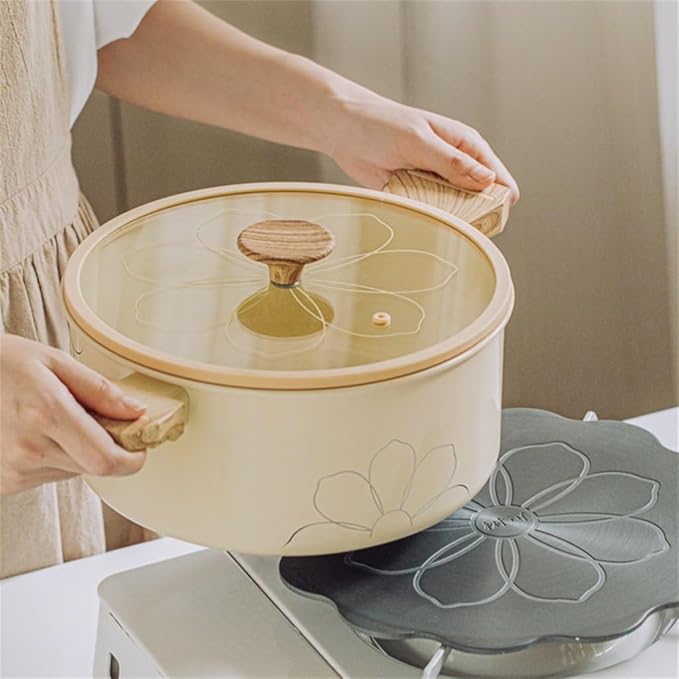 Non-stick Pan Household Wok Electric Two Ears Ceramic Pot Flat Frying Integrated