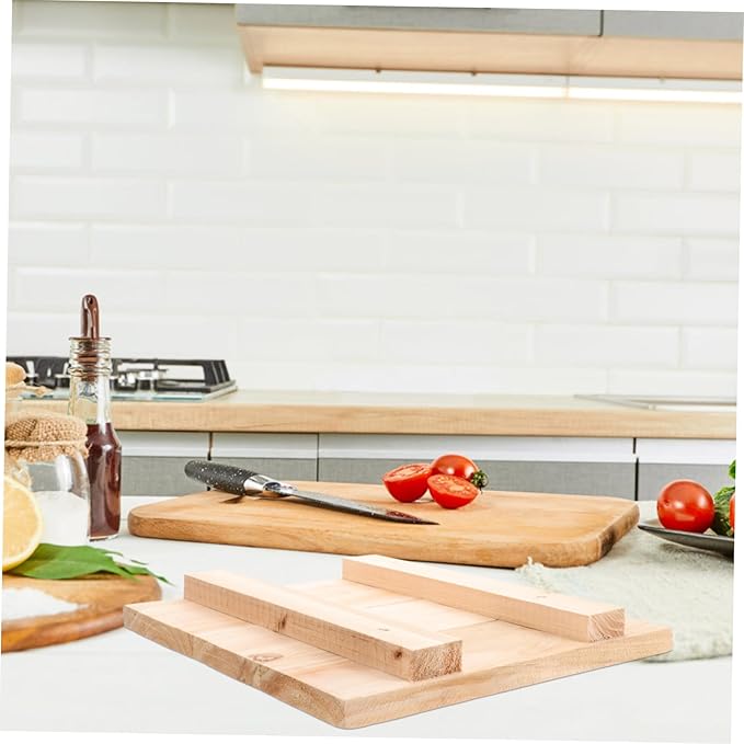 KICHOUSE Wooden Tofu Press Tofu Maker Wooden Cheese Making Molds Wood Press Board