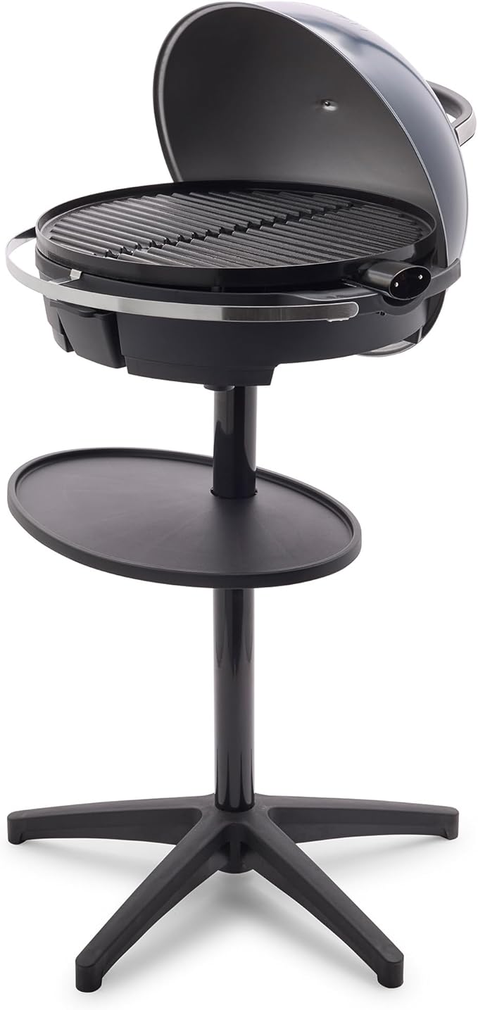 GreenPan 2-in-1 Portable Indoor/Outdoor Electric Grill & Griddle, Navy
