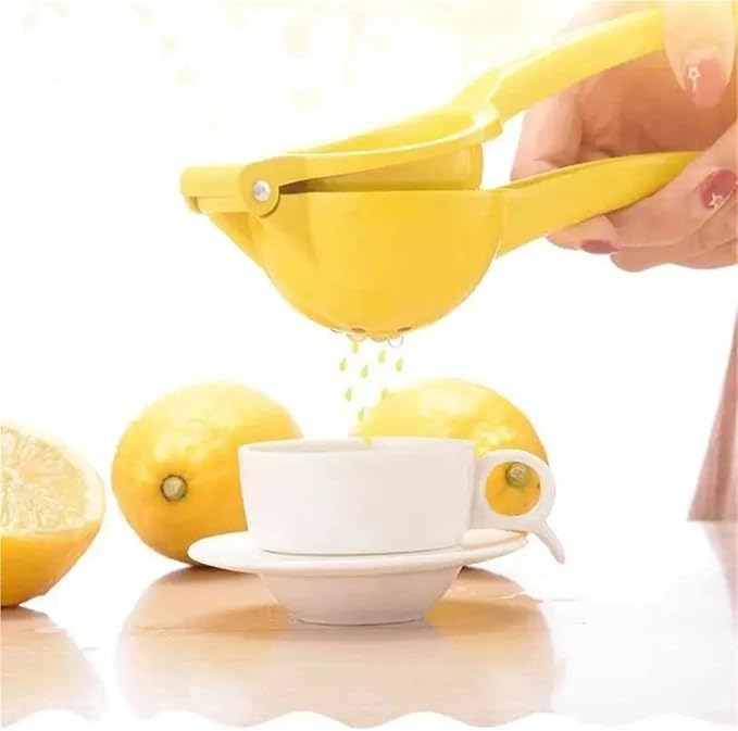 Home Manual Lemon Squeezer Aluminum Alloy Hand Pressed Orange Fruit Juicer Portable Kitchen Tool for Citrus Lime Home Use