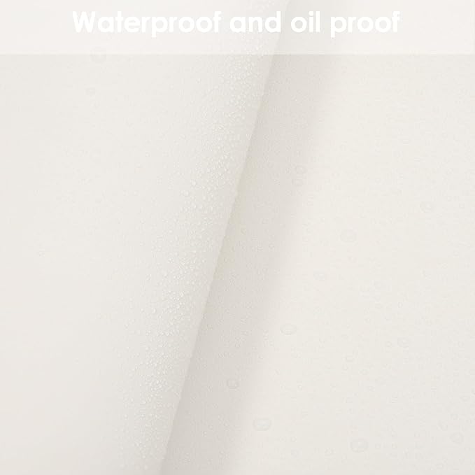 Leather Table Cover,1.8mm Thick,42x66 Inch Table Protector,Table Protector for Dining Room Table,Dining Table Cover,Table Cover Protector,Table Pad,White Table Cover(White+White,42x66)