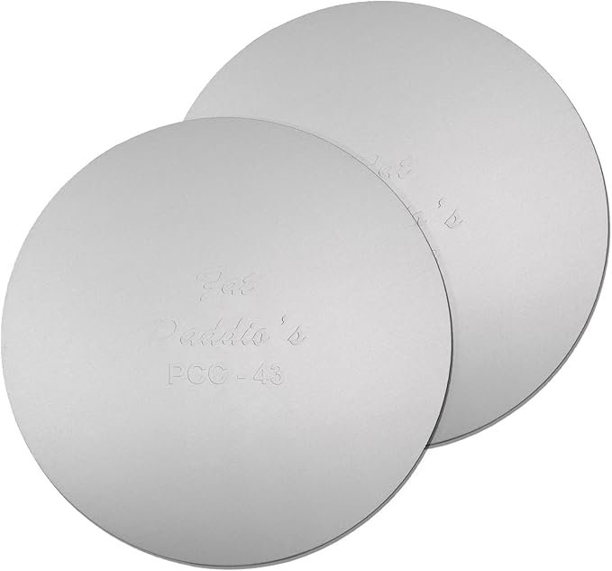 Fat Daddio's PCB-4PK Anodized Aluminum Replacement Bottom for 4 Inch Cheesecake Pan, Set of 2