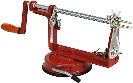 Farberware Apple Peeler, Slicer and Corer, Small, Red