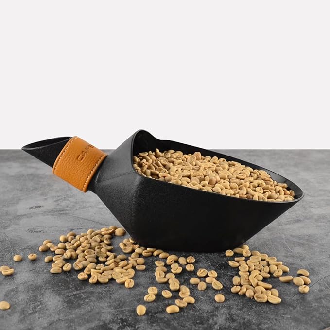 CAFEMASY Coffee Bean Shovel Scoop Coffee Beans Filling Scooper Plastic Coffee Bean Measuring Scoop