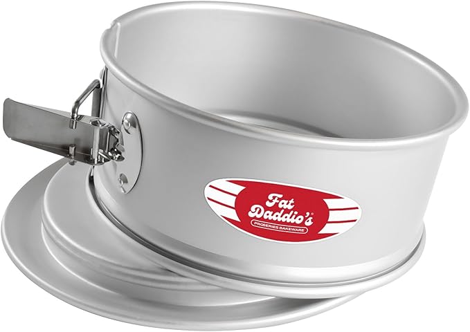 Fat Daddio's Round Springform Pan, 3 inch high - 9"