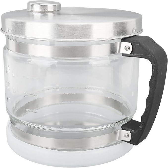 4L 1 Gallon Water Distiller Replacement Glass Carafe, Home Beauty Water Distiller Glass Jar Collection Bottle, Distilled Water Container for Majority