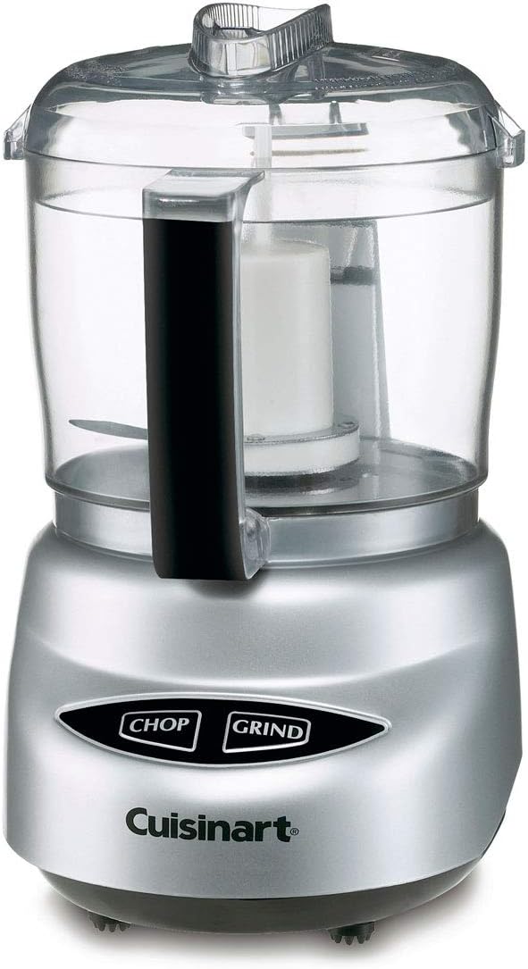 Cuisinart Mini-Prep Plus Food Processor,24-Ounce Mini Food Processor to Chop Herbs,Vegetables,and Hard Cheese,24-Ounce Work Bowl,Reversible Stainless Steel Blade,DLC-2A,White,(Pack of 6)