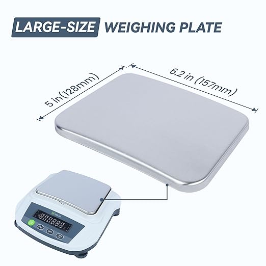 U.S. Solid Precision Balance 3000g x 0.01g Analytical Digital Lab Scale Analytical Balance for Kitchen Jewelry Scientific