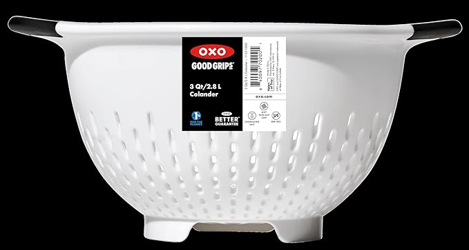 OXO Good Grips 3 QT Plastic Colander