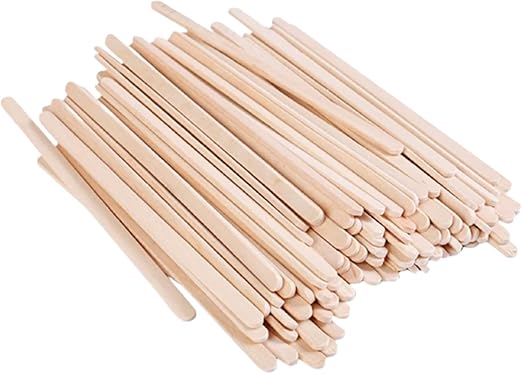 Perfect Stix Premium Wooden Coffee Stirrer Sticks, Thick Birch Wood 200 Count, 5.5" Inches. Eco-Friendly Wooden Stirrers (5.5Inches / 200PC)