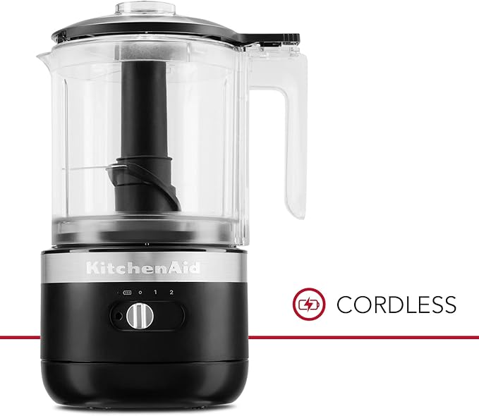 KitchenAid Cordless 5 Cup Food Chopper, KFCB529Q