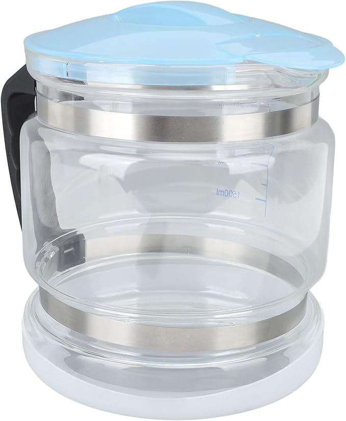 1 Gallon/4L Water Glass Carafe for Distiller, Water Distiller Glass Pot, Distiller Water Container Jug for Countertop Water Distiller Filter