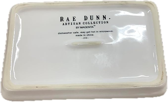 Rae Dunn Butter Dish (Coffin (RIP), One Size)