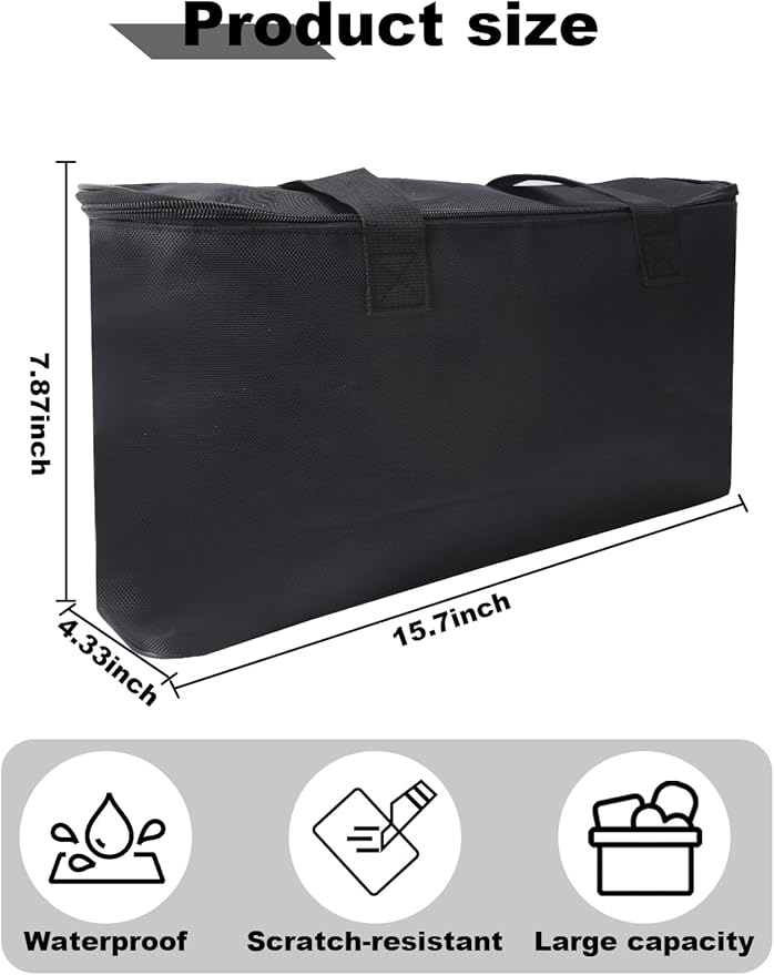 Carrying Bag for Bella 2 Slice Slim Toaster,1-Pack Portable Heat-Resistant Waterproof Bag for 2-Slice Toasters, Fits 35165-063A/35117/35164-063A/35163-063A, Storage-Friendly (Toaster Not Included)