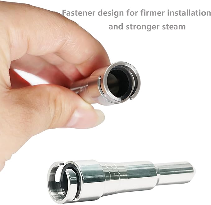 Coffee Maker Steam Tube Nozzle Tip Spout Replacement for Delonghi All Series ECP3420/310/330/EC680/685/EC9335/9665 Espresso Coffee Machine Steam Wand Tip Milk Foam Spout