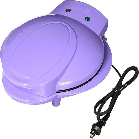Electric Cake Pop Maker – Nonstick 12 Cake Pop and Donut Hole Baker, Fast Baking with Indicator Lights & Cool Touch Handle, Purple