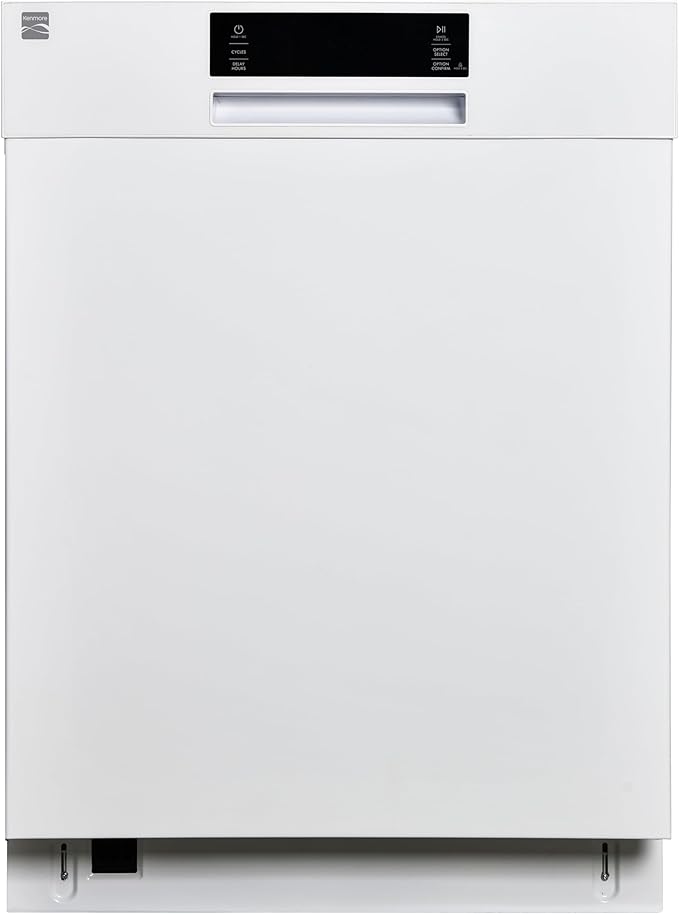 Kenmore 22-14592 24" Built-In Dishwasher - UltraWash, SmartWash, Sanitize Rinse, SmartDry and Leak Detection - 14 Place Settings - 51 DBA - ENERGY STAR Certified - 24" - White