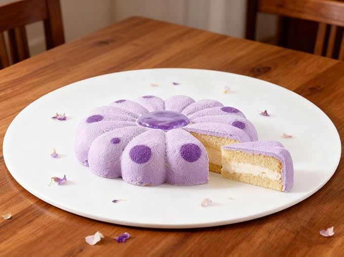 Sunflower Shape Silicone Mold for Baking Mousse Cake Ice Cream Dessert Pudding Brownie Pastry Fondant Jelly Cake Decoration Mold