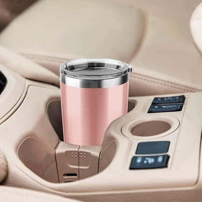 30oz Stainless Steel Travel Mug with Lid, 25 Pack Double Wall Vacuum Insulated Bulk Tumbler, Powder Coated Coffee Cup Suitable for Vehicle Cup Holders (Black)