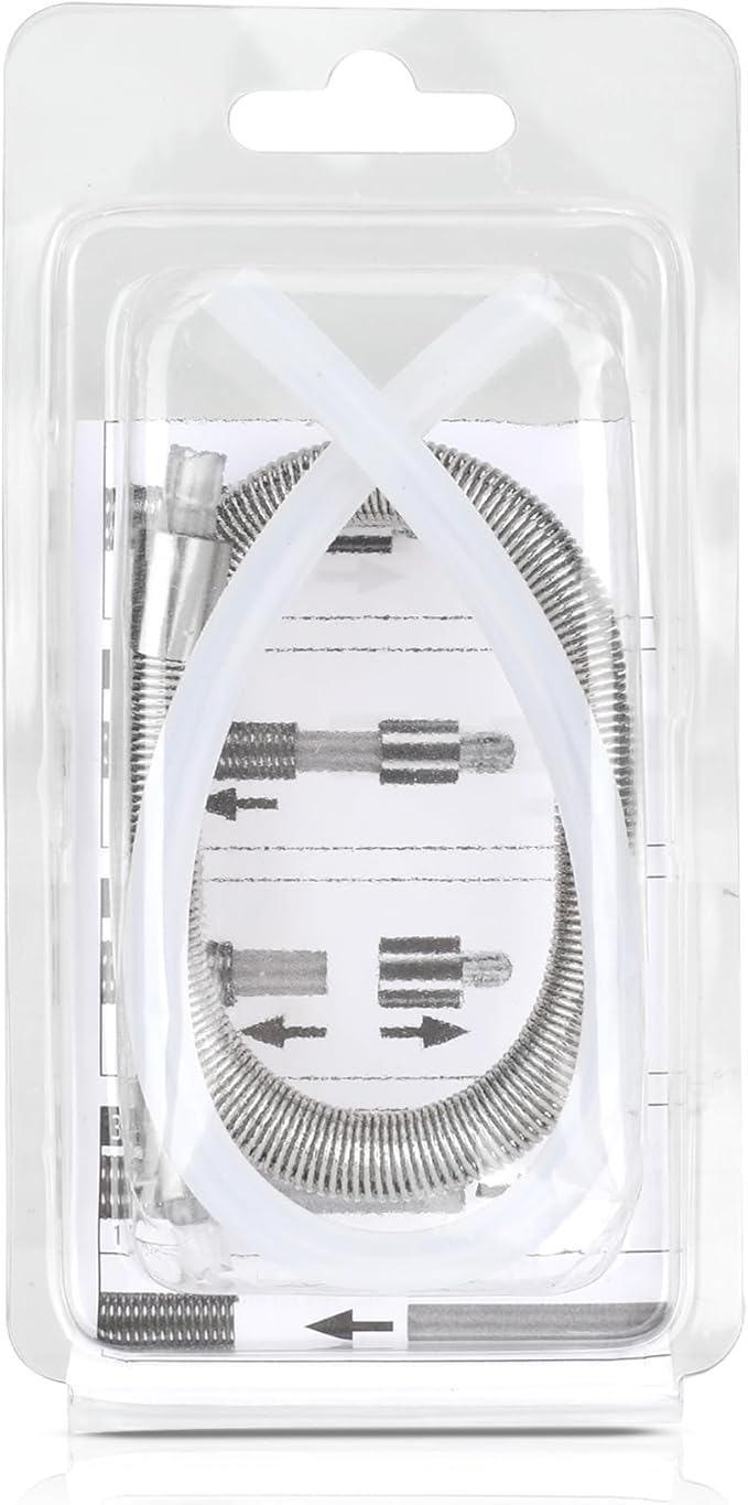 Stainless Steel Milk Pipe Casing with HP3 Adapter, Compatible with Jura Coffee Machine Models:Z8/Z6/Z10/J6/J8/S8/S80/E8/E8 Chrome/GIGA X8cG2/X8G2/GIGA X3cG2 /X3G2/X8/X10/WE8/GIGA 10