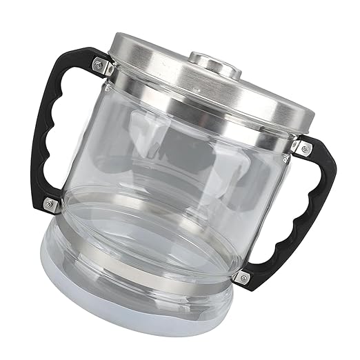 Countertop Distiller Replacement Container Large Capacity Distilled Water Collector Glass Filter Pitcher Replacement Glass Bottle for Distillers