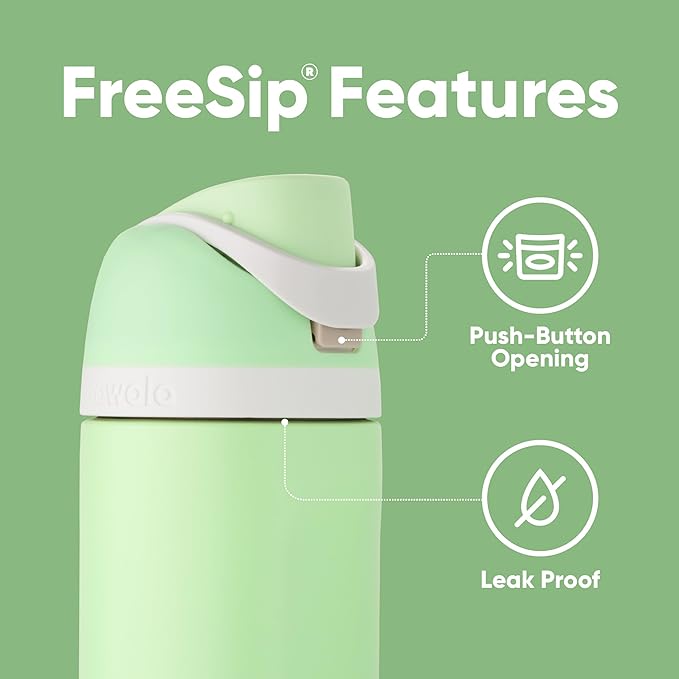 Owala Star Wars FreeSip Insulated Stainless Steel Water Bottle with Straw for Sports and Travel, BPA-Free, 24-Ounce, Stronger Than You Think